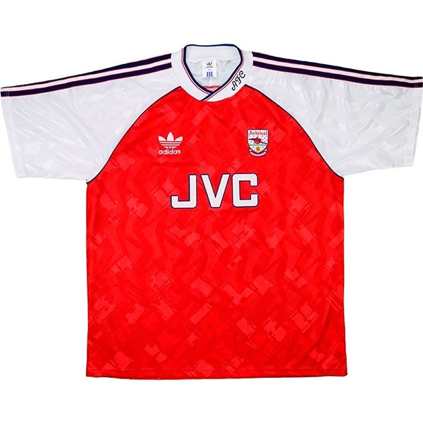 Camiseta Arsenal Primera Equipación Retro 1990 1992 Rojo